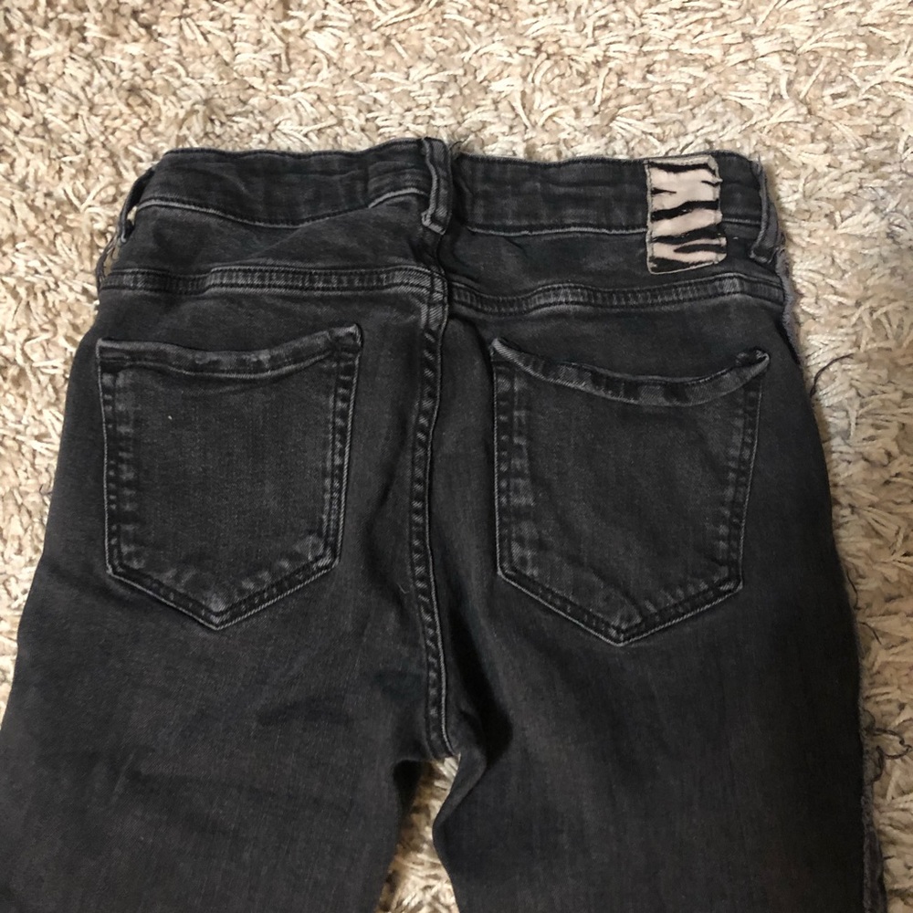 Zara • Z1975 Black Denim Skinny Jeans